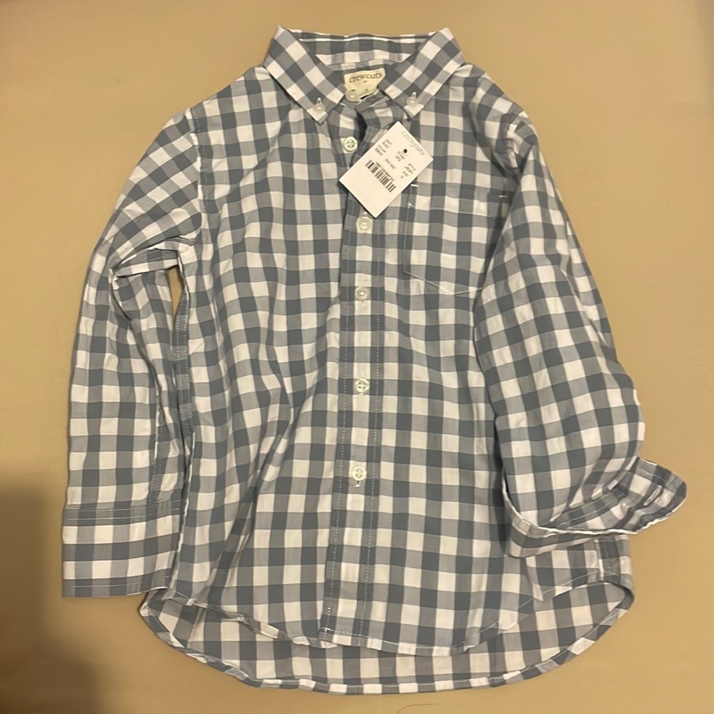 J crew factory boys button down sz 3